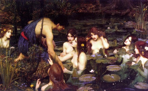 Hylas et les nymphes, Waterhouse