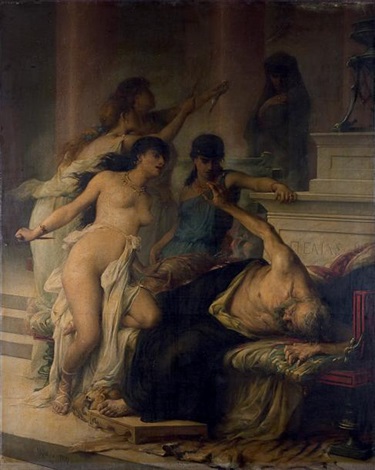 L'assassinat de Pélias, Georges Moreau de Tours, 1878