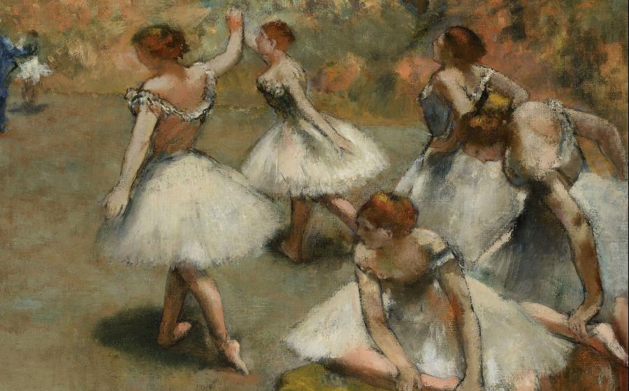 Danseuses sur scène, Edgar Degas, 1889