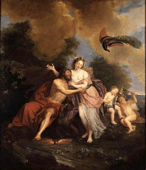 Jupiter et Junon sur le mont Ida, Antoine Coypel, 1699