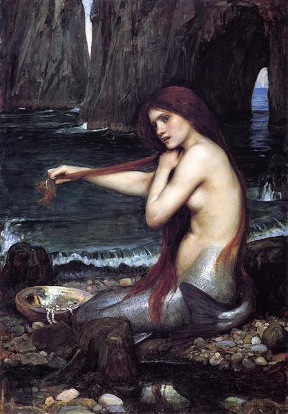 Sirène, John William Waterhouse, 1900