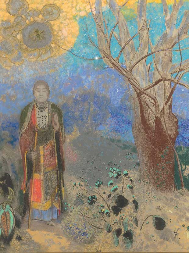 Bouddha, Odilon Redon, 1906-1907