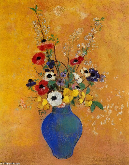 Vase de fleurs, Odilon Redon
