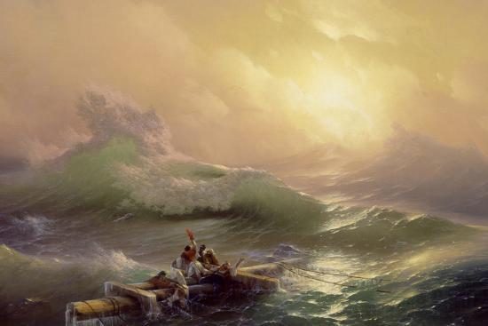 La neuvième vague, 1850