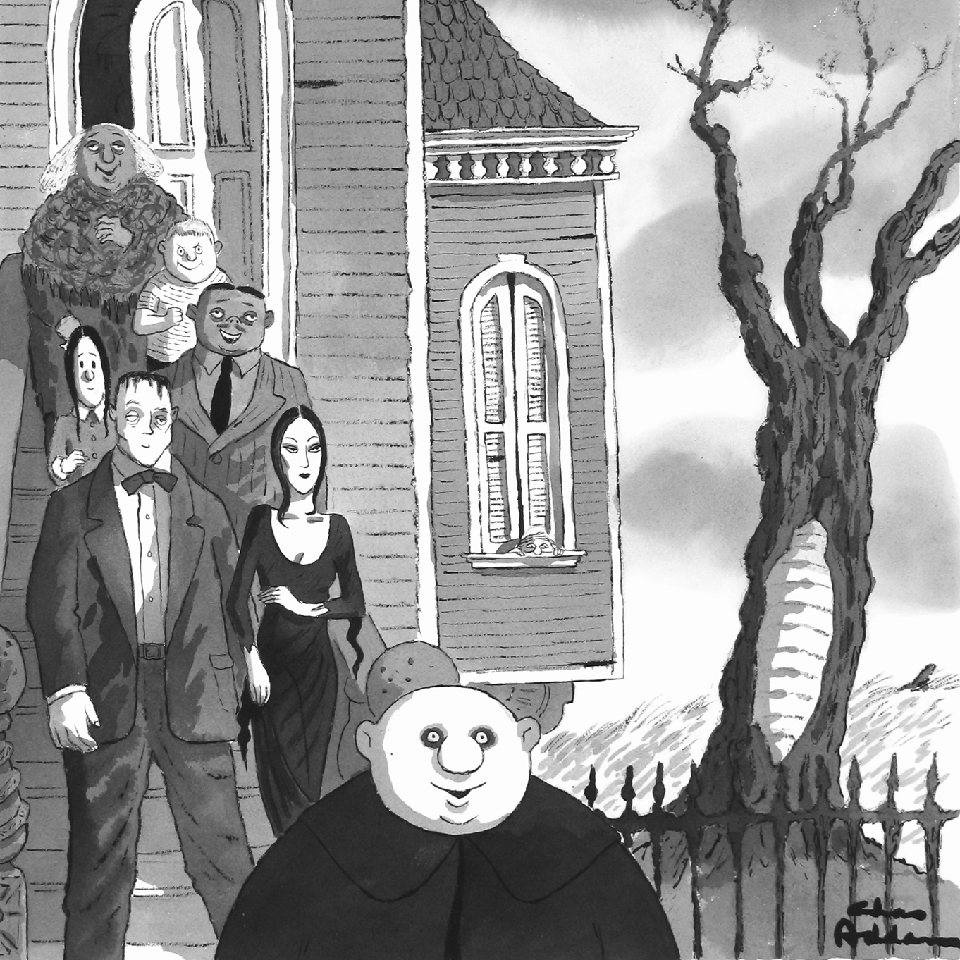 La famille Addams : l'origine du mythe