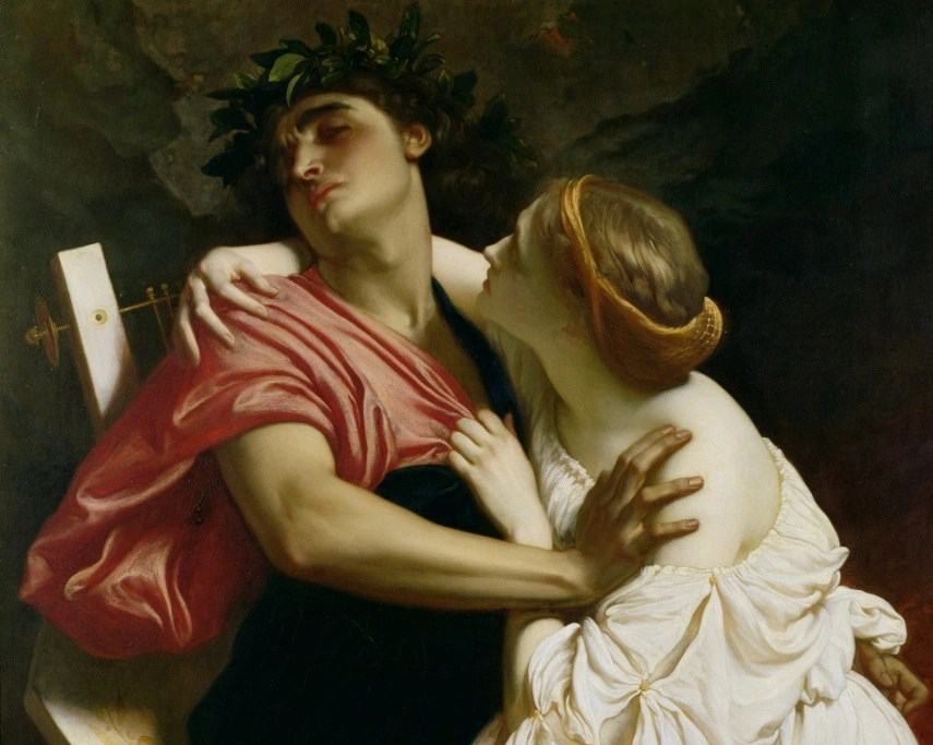 Orphée et Eurydice, Frederic Leighton, 1864